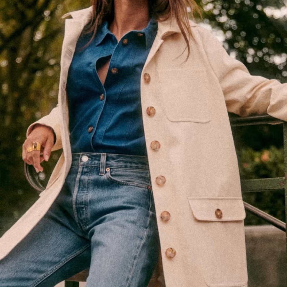 Women's Cream Coat
